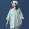 Basic 100% Cotton T Shirt Women Summer New Oversized Solid Tees 7 Color Casual Loose Tshirt Korean O Neck Female Tops - Image 5
