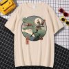 Jurassic Samurai Japan Comics Prints Man T Shirt Pattern Sweat Clothes Pattern Summer New Tops Simplicity O-Neck Mens Tshirts - Image 2