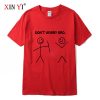 XINYI Men's T-shirt 100% cotton high quality casual Funny design print men T shirt casual knitted mens t-shirt tee shirts tops - Image 6
