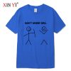 XINYI Men's T-shirt 100% cotton high quality casual Funny design print men T shirt casual knitted mens t-shirt tee shirts tops - Image 8