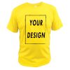EU Size 100% Cotton Custom T Shirt Make Your Design Logo Text Men Women Print Original Design High Quality Gifts Tshirt - Image 2