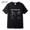 XINYI Men's T-shirt 100% cotton high quality casual Funny design print men T shirt casual knitted mens t-shirt tee shirts tops - Image 22