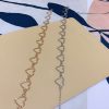 Mới Rỗng Hàn Quốc Ngọt Trái Tim Vòng Cổ Choker Tuyên Bố Bạn Gái Dễ Thương Bicolor Vòng Cổ Trang Sức Collier Femme 2022 - Image 4