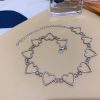 Mới Rỗng Hàn Quốc Ngọt Trái Tim Vòng Cổ Choker Tuyên Bố Bạn Gái Dễ Thương Bicolor Vòng Cổ Trang Sức Collier Femme 2022 - Image 5