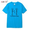 XIN YI Men's T-shirt High Quality100% cotton Funny street clothes Print men t-shirt casual loose o-neck men t-shirt male tee top - Image 15