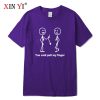 XIN YI Men's T-shirt High Quality100% cotton Funny street clothes Print men t-shirt casual loose o-neck men t-shirt male tee top - Image 3