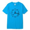 XINYI Men's T-shirt 100% cotton casual funny math clock Print summer loose o-neck t shirt for men short sleeve t-shirt male tops - Image 4
