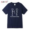XIN YI Men's T-shirt High Quality100% cotton Funny street clothes Print men t-shirt casual loose o-neck men t-shirt male tee top - Image 23
