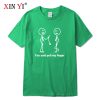 XIN YI Men's T-shirt High Quality100% cotton Funny street clothes Print men t-shirt casual loose o-neck men t-shirt male tee top - Image 17