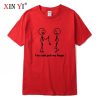 XIN YI Men's T-shirt High Quality100% cotton Funny street clothes Print men t-shirt casual loose o-neck men t-shirt male tee top - Image 11
