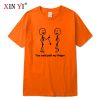 XIN YI Men's T-shirt High Quality100% cotton Funny street clothes Print men t-shirt casual loose o-neck men t-shirt male tee top - Image 16
