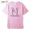 XIN YI Men's T-shirt High Quality100% cotton Funny street clothes Print men t-shirt casual loose o-neck men t-shirt male tee top - Image 19